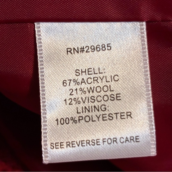 Pendleton Wool Blend Blazer Women’s Size 12 - Picture 5 of 6